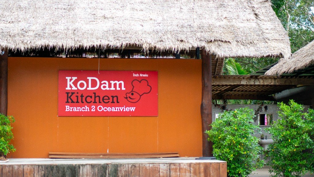 KoDam Kitchen Branch 2 Oceanview sign